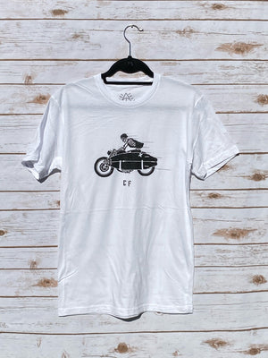 Charger surf/moto tee