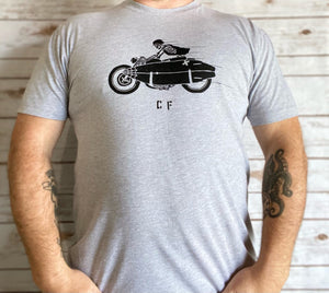 Charger surf/moto tee